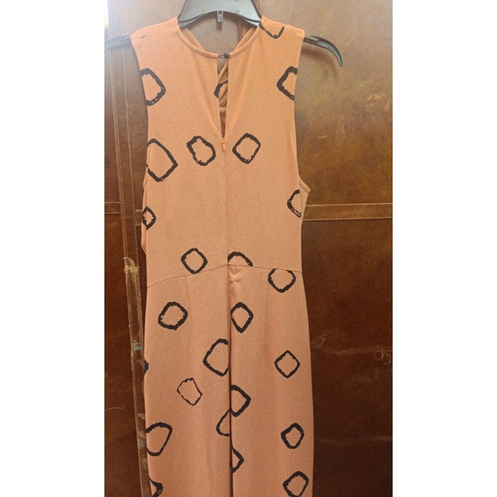 Anthropologie Eva Franco Wide Leg Faith Jumpsuit with Brown Dot NWT - Picture 6 of 6